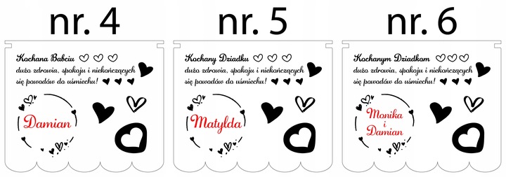 SŁODKA CHATKA PREZENT DLA NA DZIEŃ BABCI I DZIADKA domek na cukierki GRAWER