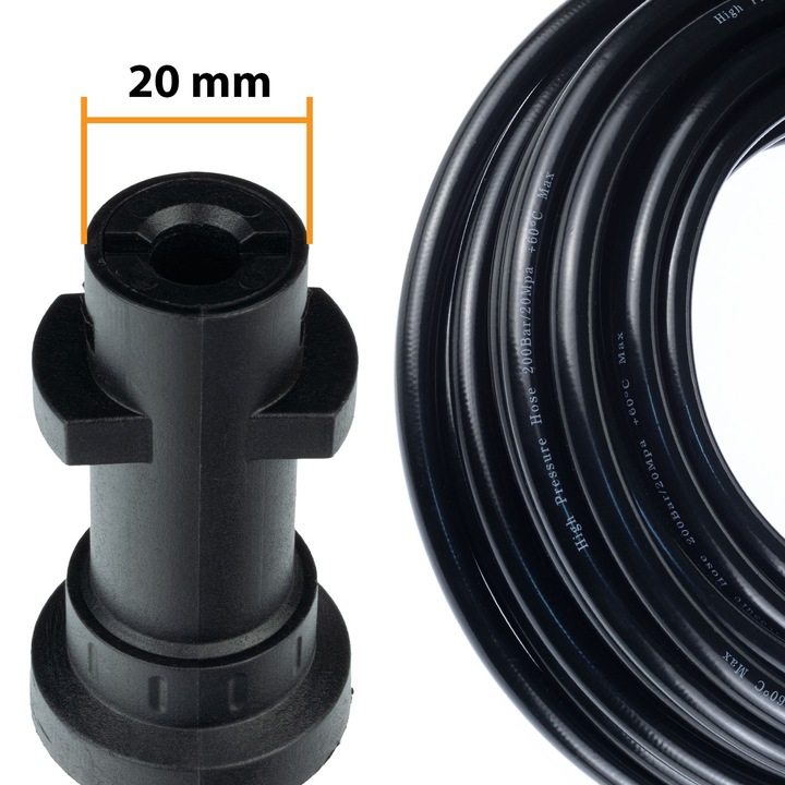 WĄŻ DO CZYSZCZENIA KANALIZACJI 20M KARCHER K2 K3 K4 K5 K6 K7 NA