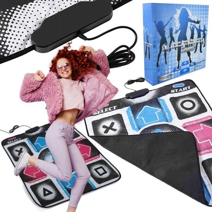 MATA DO TAŃCA DLA DZIECI DO TAŃCZENIA KOMPUTER GRA USB STEPMANIA