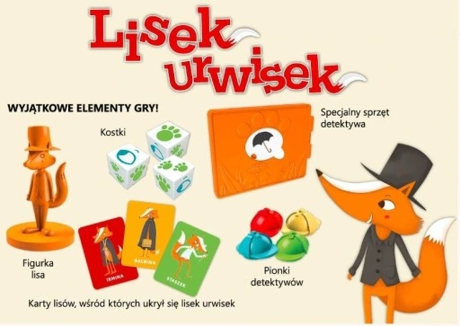 Lisek urwisek. Gra rodzinna