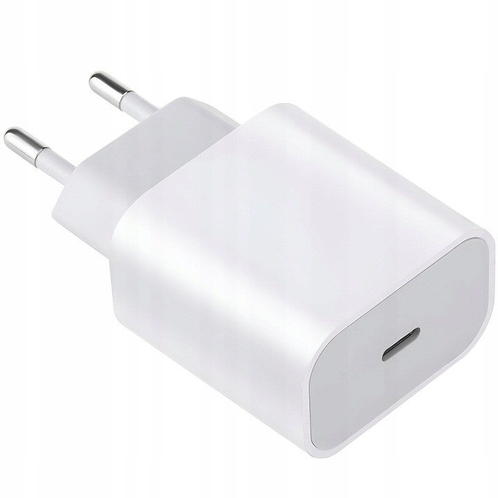 SZYBKA ŁADOWARKA DO IPHONE KOSTKA 20W + KABEL 1M / USB-C - IPHONE LIGHTING