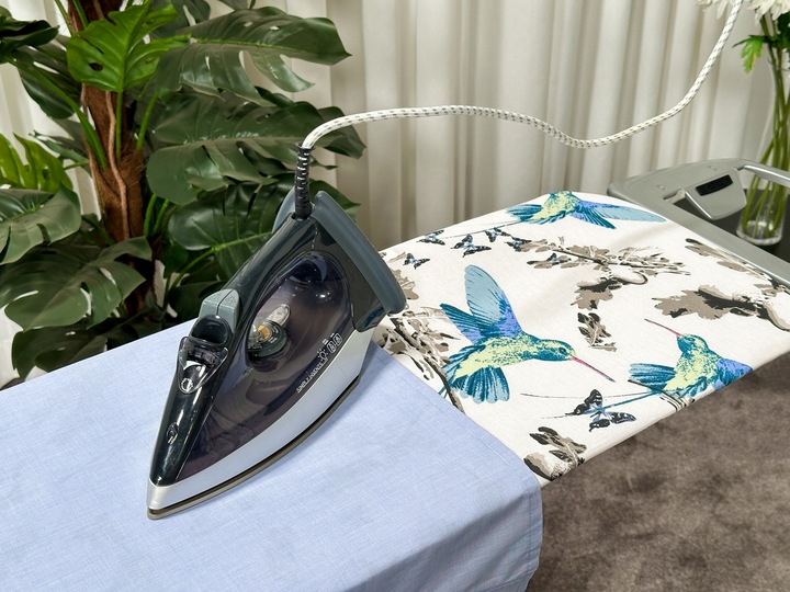 Deska do prasowania lekka stabilna Rorets 108x32cm podstawa antenka PRIMERA