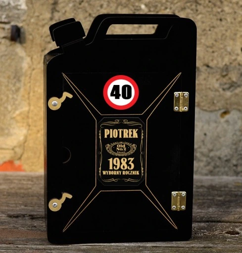 BAREK KANISTER prezent dla faceta mężczyzny taty dziadka na 18-99 urodziny