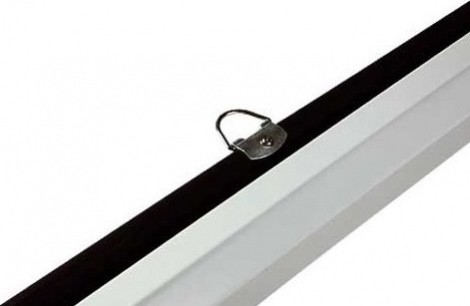 Duży EKRAN PROJEKCYJNY SUFITOWO ŚCIENNY 200X200cm 112" HDREADY