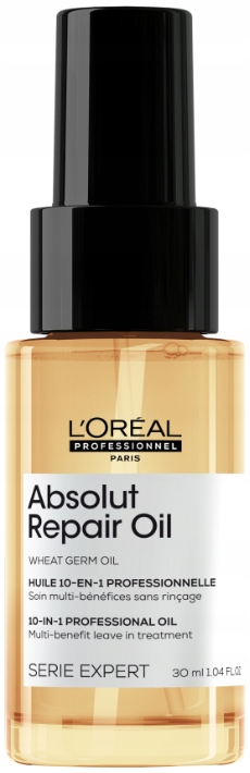 LOREAL ABSOLUT REPAIR regenerujący olejek do włosów zniszczonych 10w1 30 ml