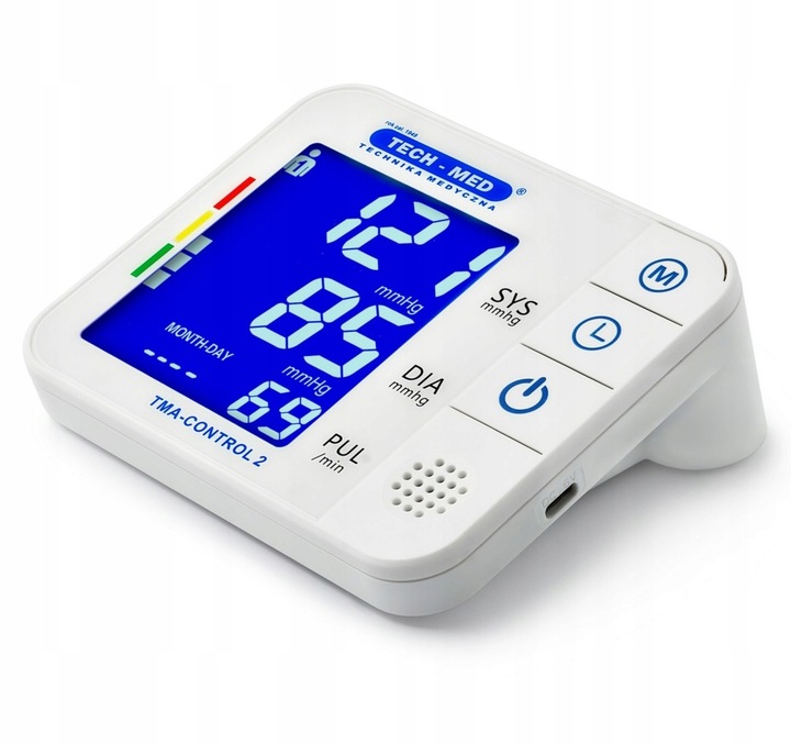 CIŚNIENIOMIERZ NARAMIENNY arytmia MÓWI PO POLSKU automatyczny USB TECH-MED