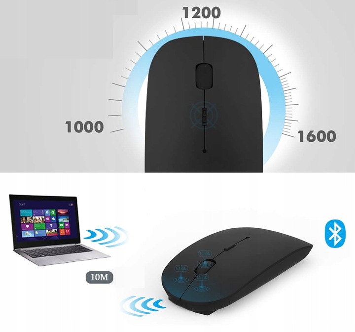 Klawiatura mysz bluetooth 3.0 Android ios Windows