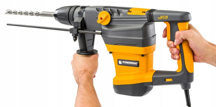 MŁOT UDAROWY OBROTOWY SDS MAX 2800W 18J WALIZKA ZESTAW REGULACJA