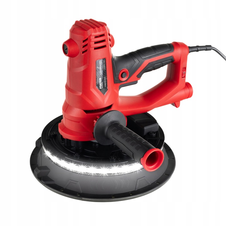 SZLIFIERKA DO GIPSU GŁADZI TYNKÓW TYNKU LED PRO Z ODSYSANIEM PYŁU