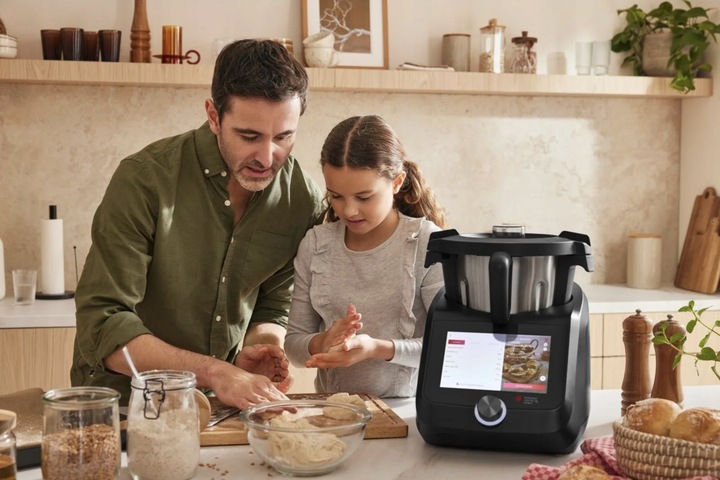 ROBOT KUCHENNY LIDLOMIX 2025 MONSIEUR CUISINE SMART ANTRACYT Wi-Fi
