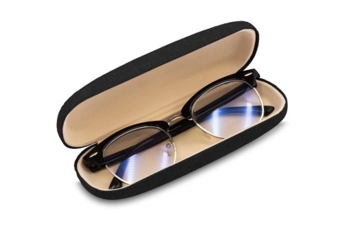 Etui na Okulary BLACK z GRAWEREM GRATIS Prezent na Dzień Babci i Dziadka