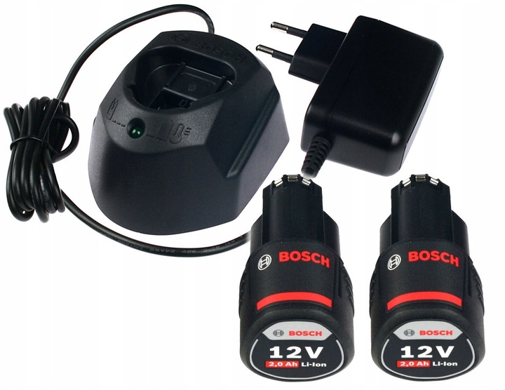 WKRĘTARKA AKUMULATOROWA 12V GSR 120-LI BOSCH 2x2,0Ah WALIZKA