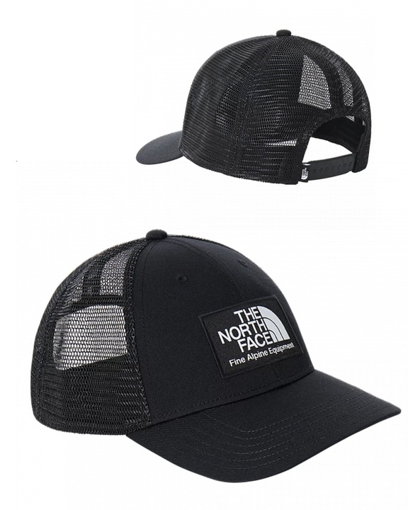 Czapka z daszkiem The North Face regulowane zapięcie zatrzask czarna