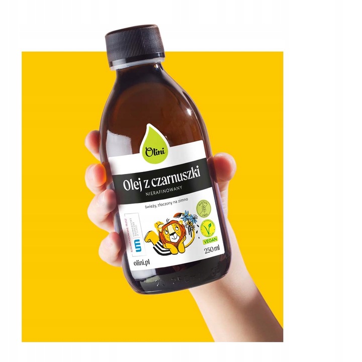 Olej z czarnuszki dla dzieci + Tran dla dzieci + syrop z jagody kamczackiej