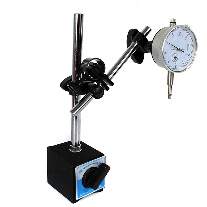 CZUJNIK ZEGAROWY STATYW MAGNETYCZNY 0-10MM+WALIZKA
