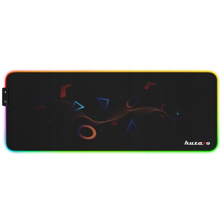 Podkładka LED RGB Mousepad 2.0 XL pod mysz czarna