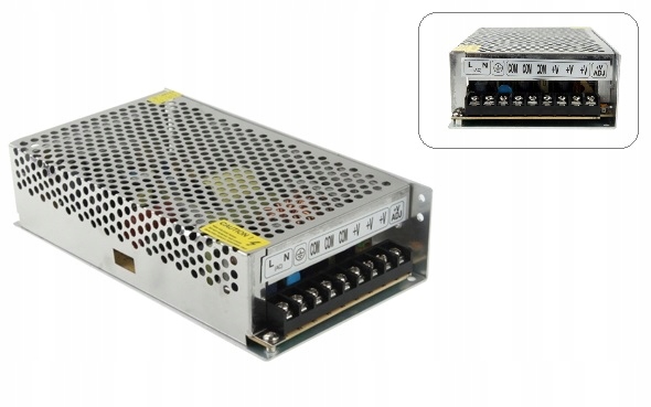 ZASILACZ IMPULSOWY 200W 5V 40A TAŚMA LED CYFROWA