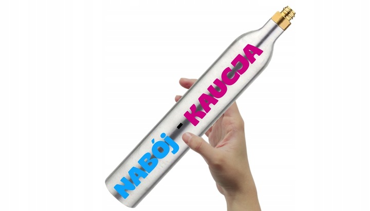 Kaucja za Wymianę Butli Naboju Cylindra Do Saturatora SodaStream -