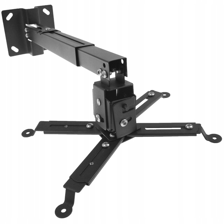 UCHWYT WIESZAK DO PROJEKTORA RZUTNIKA 3W1 SUFITOWY ŚCIENNY TELESKOPOWY