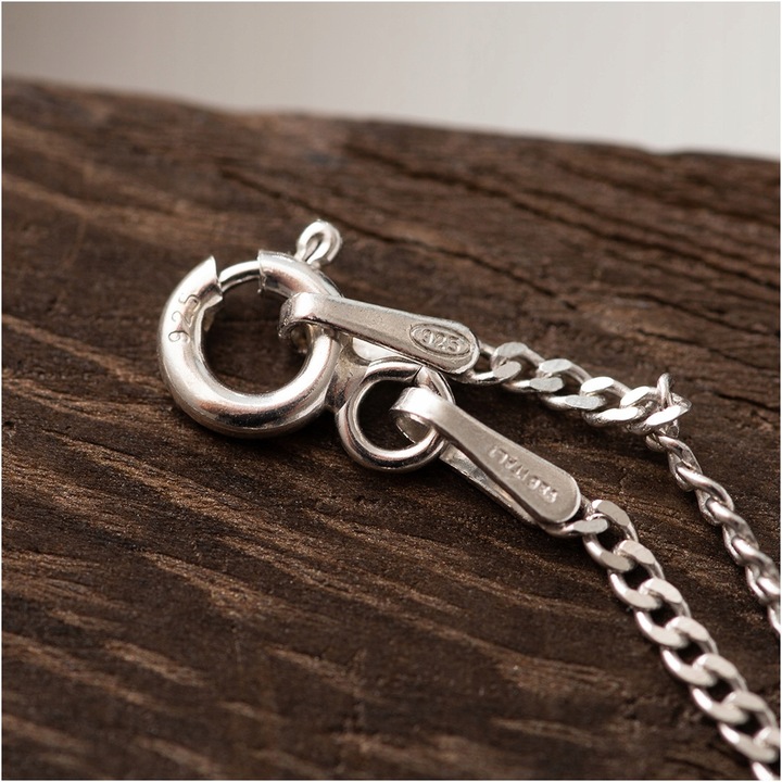 Pamiątka Komunii Świętej Srebrny łańcuszek z krzyżykiem srebro 925