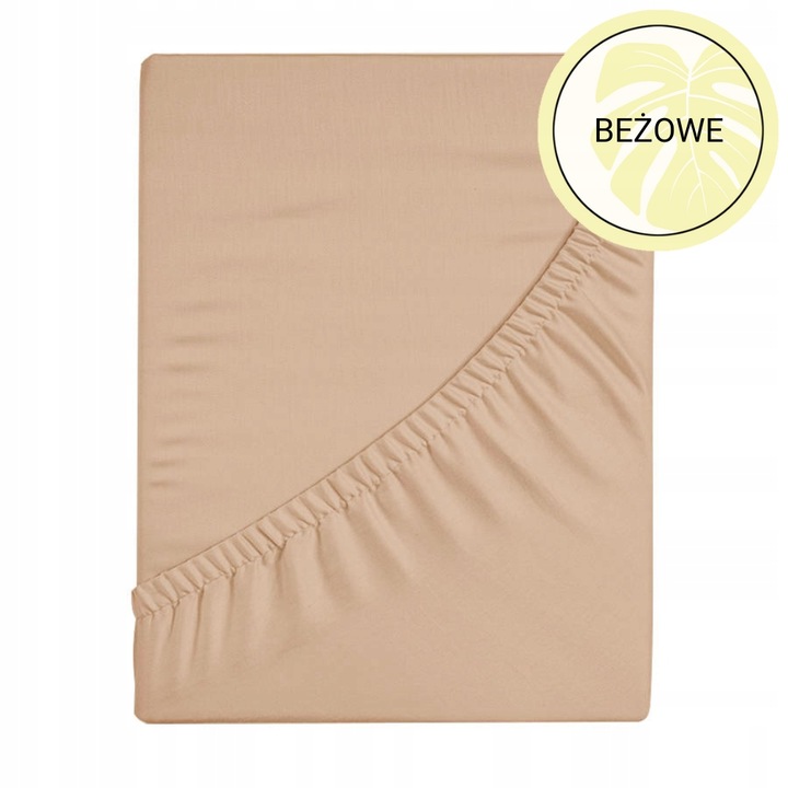 Bawełniane prześcieradło z gumką 180x200 kolory
