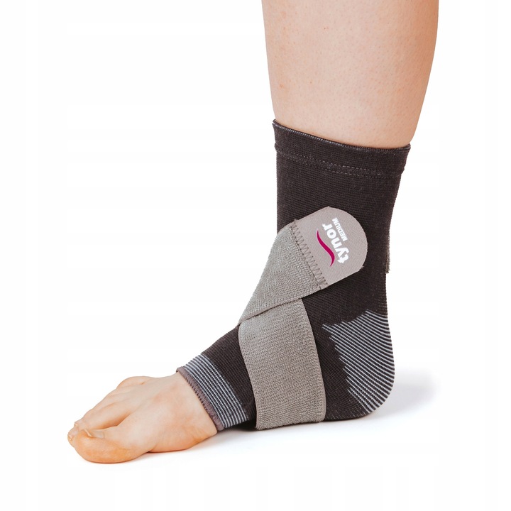 STABILIZATOR KOSTKI I STOPY ORTEZA STAWU SKOKOWEGO ELASTYCZNA OPASKA