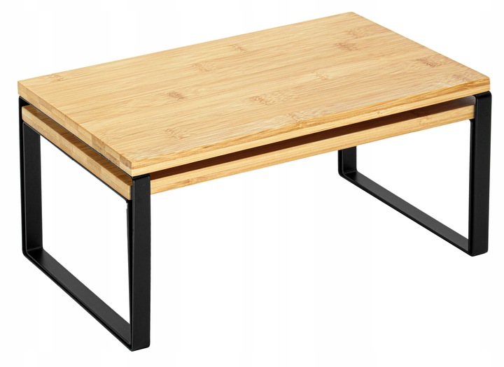 REGAŁ KUCHENNY NA PRZYPRAWY DREWNIANY PÓŁKA ORGANIZER STOJAK BIUROWY