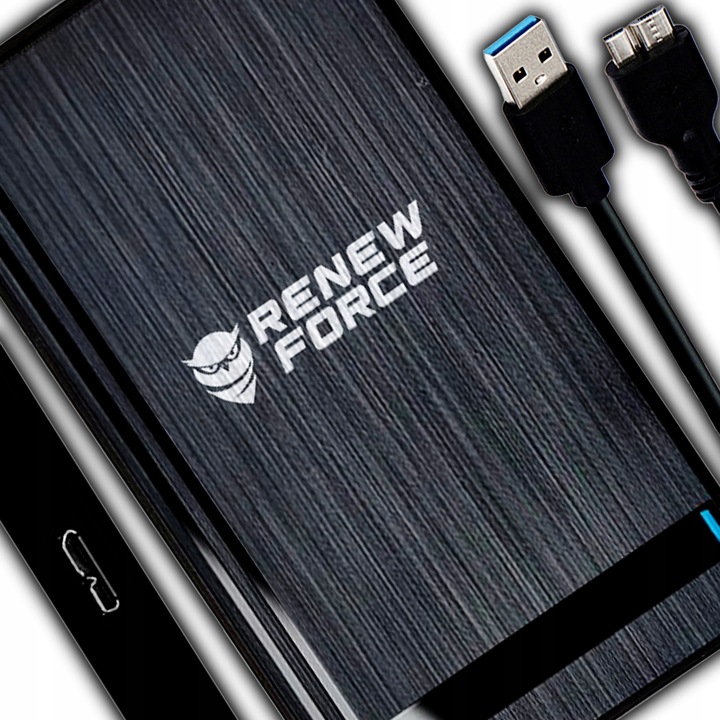 Kieszeń Na Dysk HDD Obudowa Dysku Twardego SSD 2,5'' SATA do 5 Gbps USB 3.0