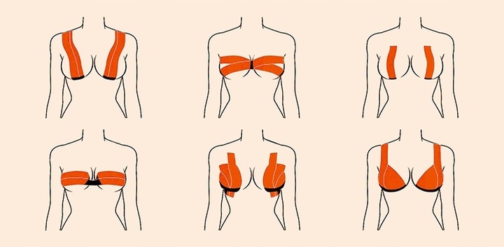 ORYGINALNA TAŚMA DO BIUSTU TAŚMA DO MODELOWANIA BIUSTU PIERSI + INSTRUKCJA