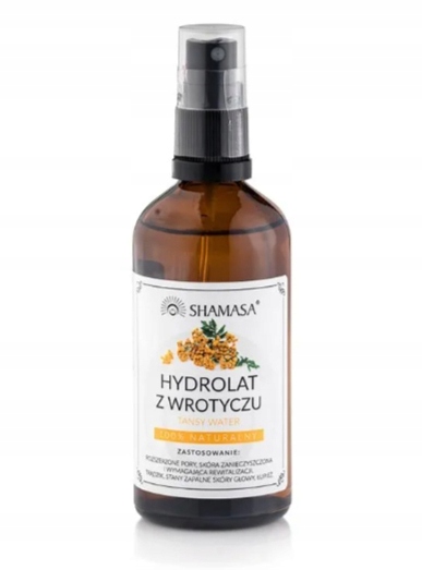 Naturalny Hydrolat z WROTYCZU 100ml Shamasa