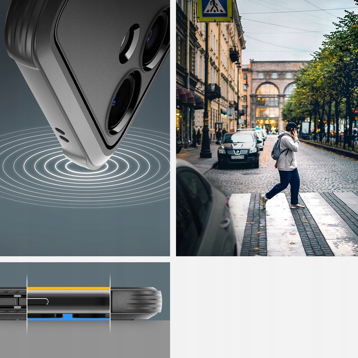 Etui do Galaxy S24, Spigen Rugged Armor, case, futerał, cover, pokrowiec