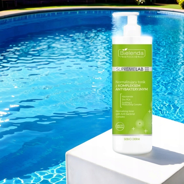 TONIK DO TWARZY BIELENDA SUPREMELAB SEBIO DERM NORMALIZUJĄCY 500ML