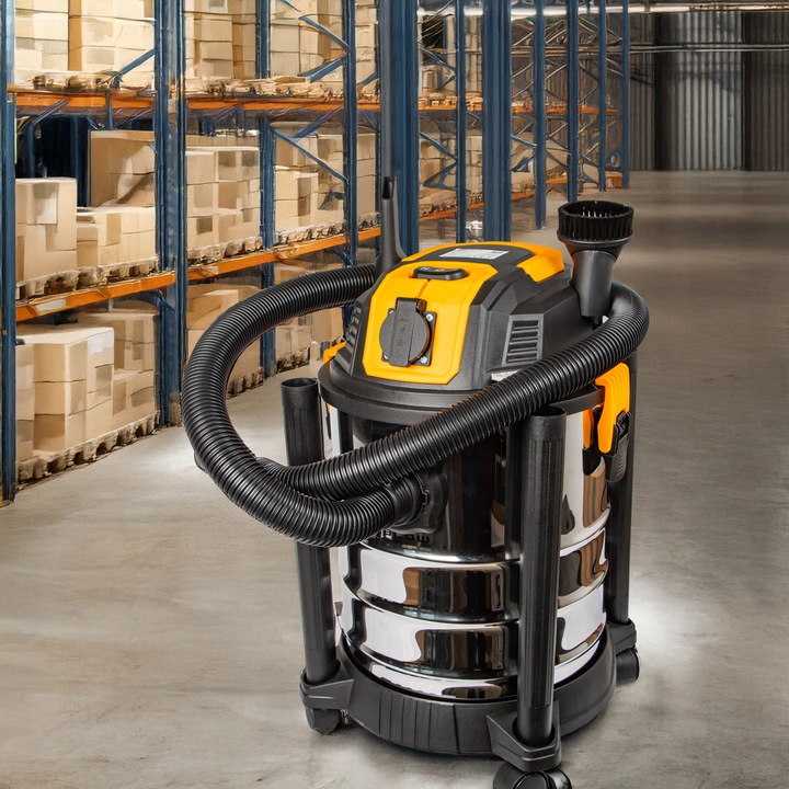 ODKURZACZ PRZEWODOWY BEZWORKOWY DMUCHAWA NA SUCHO MOKRO 25L Z