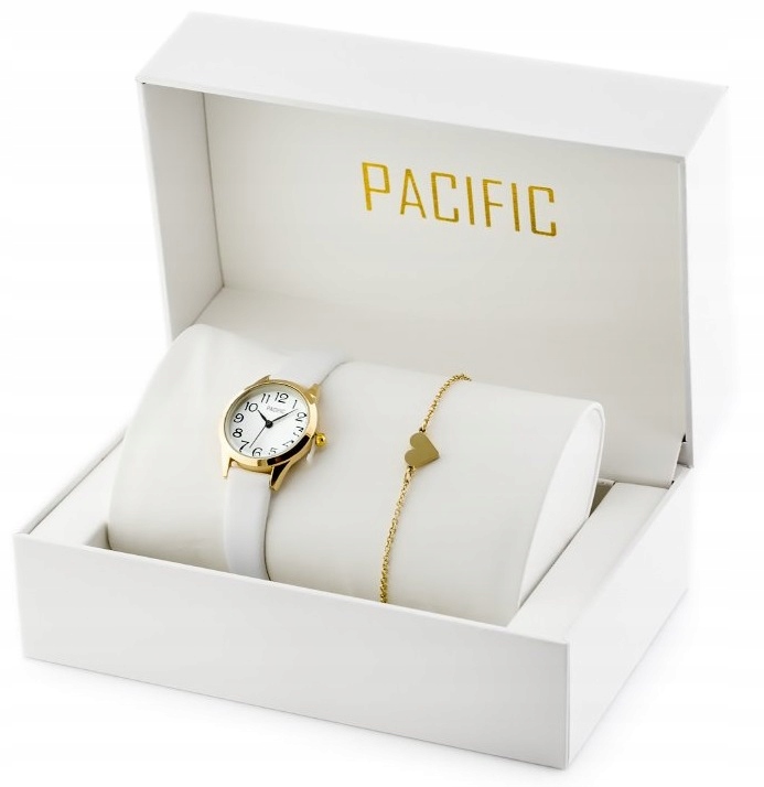 KOMPLET PREZENTOWY ZEGAREK dla dziewczynki NA KOMUNIĘ cyfry GRAWER