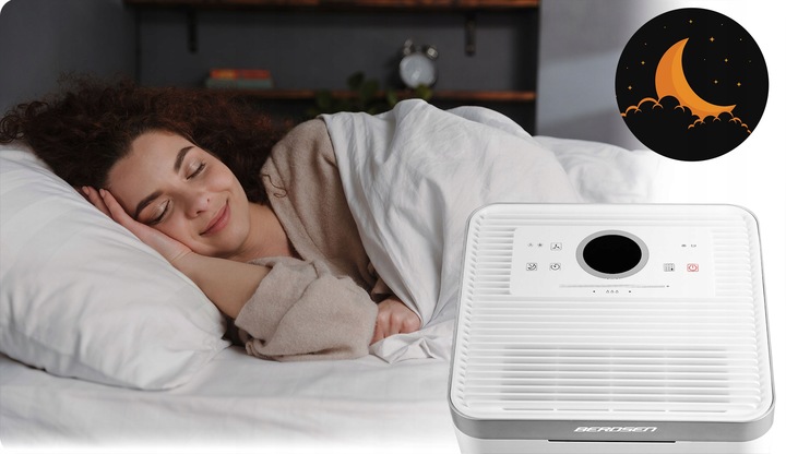 Osuszacz powietrza pochłaniacz wilgoci 20l/24h BERDSEN higrostat timer