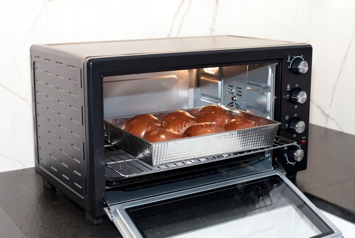 Mini Piekarnik 65L suszarka do grzybów - termoobieg rożno światło 2x