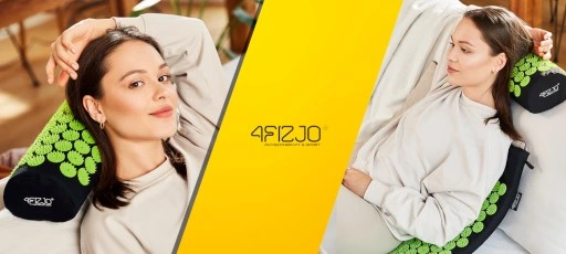 MATA ZDROWOTNA DO AKUPRESURY Z KOLCAMI + PODUSZKA