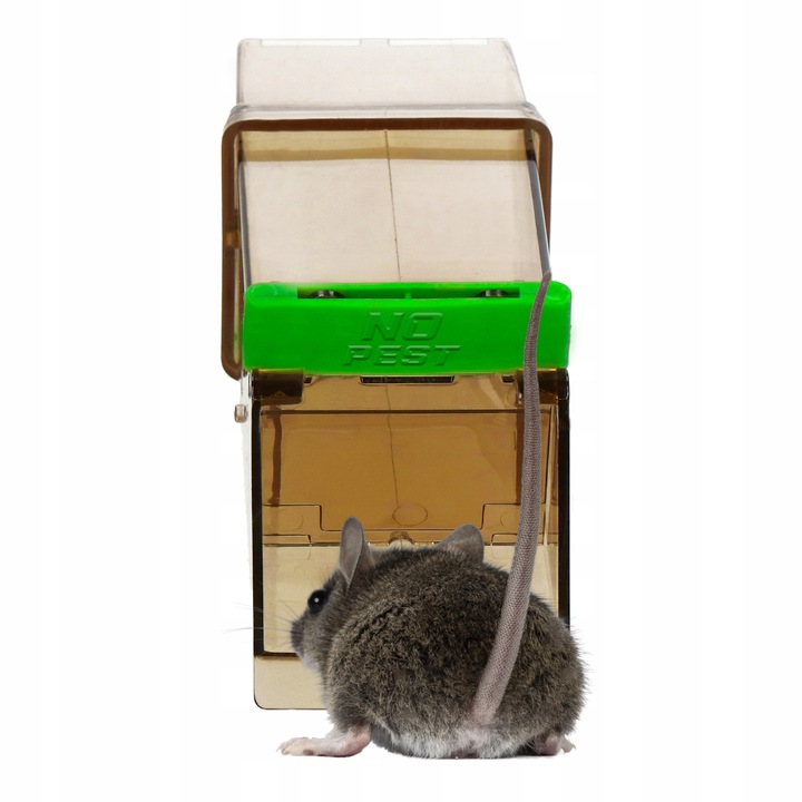 HUMANITARNY CHWYTACZ ŻYWOŁAPKA PUŁAPKA NA MYSZY GRYZONIE NO PEST (5
