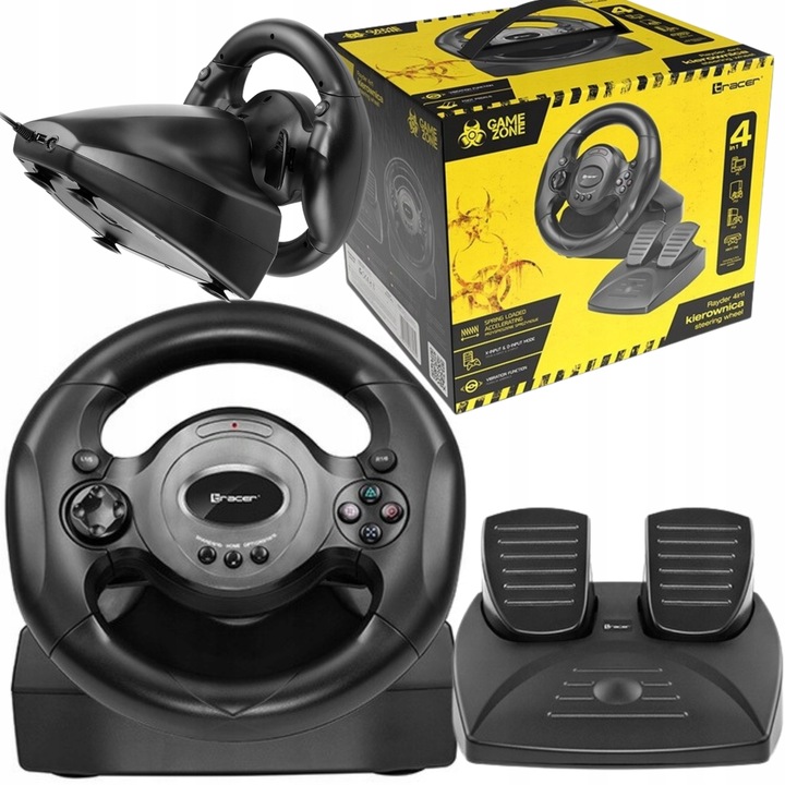 Kierownica TRACER Rayder 4 in 1 PC/PS3/PS4/Xone TRAJOY46765