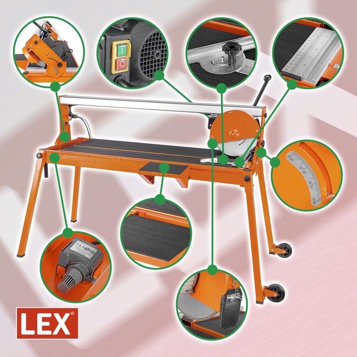 PRZECINARKA DO PLYTEK FLIZ GLAZURY PANELI GRESU PIŁA STOŁOWA MOKRO STOLIK