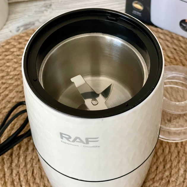 ELEKTRYCZNY MŁYNEK RAF DO MIELENIA KAWY PRZYPRAW ORZECHÓW ZIAREN 4