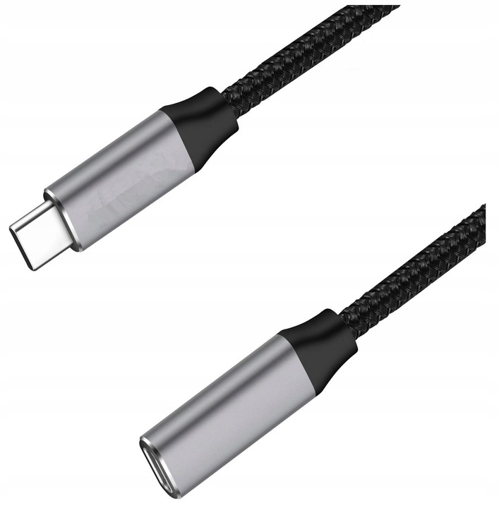 Kabel Przedłużacz USB-C 3.1 Thunderbolt 3 100W 5A 4K do 10Gbps Oplot 3m