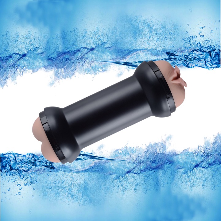 Dwustronny Masturbator Męski Sztuczna Pochwa Dupa