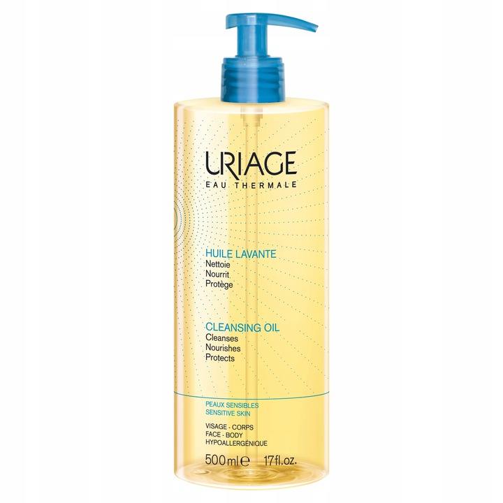 Uriage Huile Lavante olejek oczyszczający pod prysznic, 500 ml