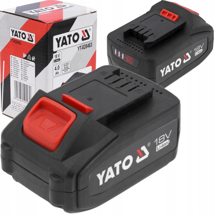 YATO AKUMULATOR 18V LI-ION 4,0AH BATERIA DO ELEKTRONARZĘDZI SYSTEMU 18V