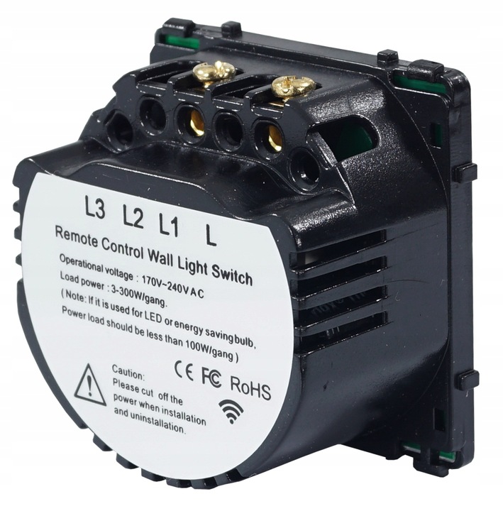 MODUŁ WŁĄCZNIK DOTYKOWY POJEDYNCZY KABLOWY WKŁAD PANEL