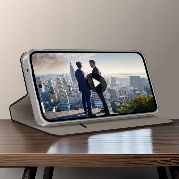 Etui z klapką do Motorola Moto G05 |E15 |G15 |Power Zamykane Futerał +Szkło