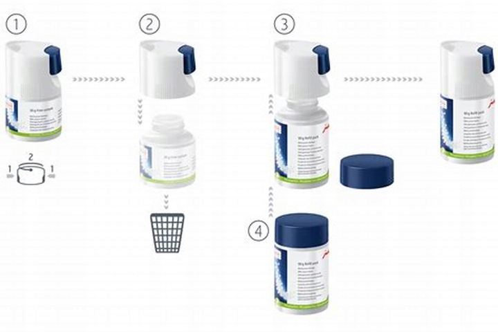 Preparat do czyszczenia systemu mlecznego Jura