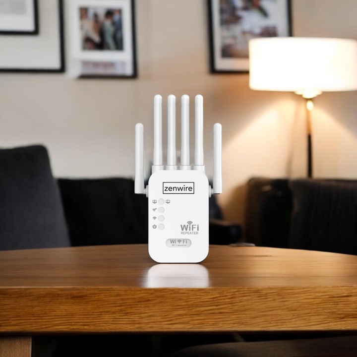 Mocny Wzmacniacz Sygnału Zasięgu Sieci Wifi 5G Repeater Zewnętrzny Extender