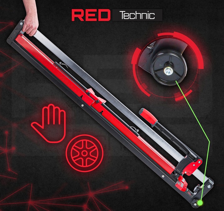 PRZECINARKA do Glazury MASZYNKA Ręczna do Cięcia Płytek LASER 1200 mm